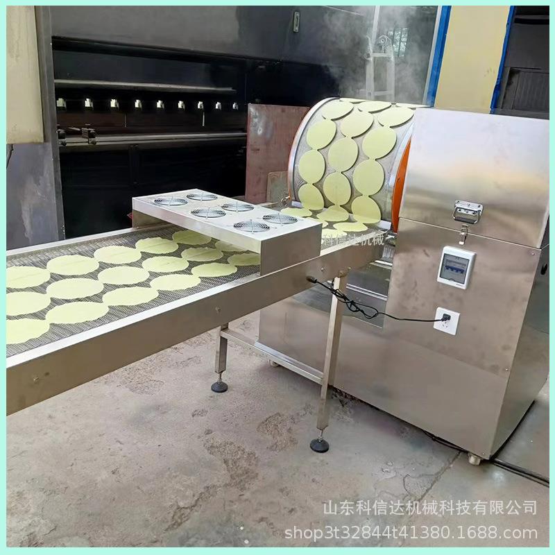 全自动圆形方形春卷皮机千层蛋糕饼皮机厂家生产