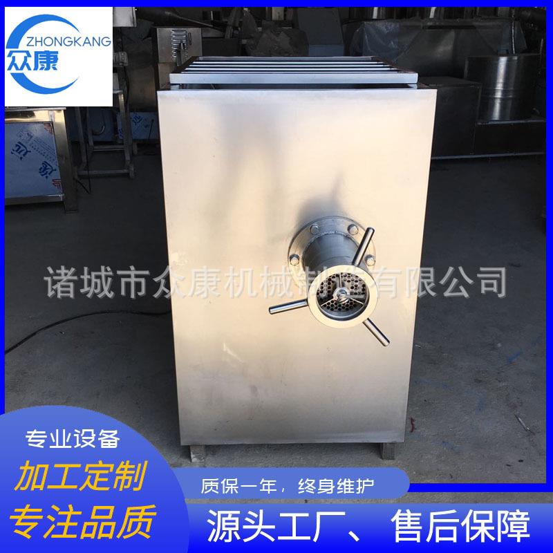市场商用绞肉机鸡架带骨肉鸡胸肉不锈钢冻肉绞肉机高效绞肉机