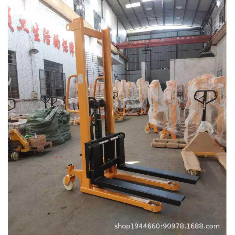 手动堆车脚踩液压升车1吨2吨吨厂家直销搬运车
