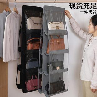 家用防尘 布艺衣柜置物袋宿舍神器衣收纳架包包收纳挂袋厨子墙挂式