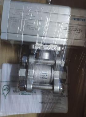 FESTO 球阀驱动单元 VZBA-38-GG-63-T-22-F0304-V4V4T-PP15-R-90-