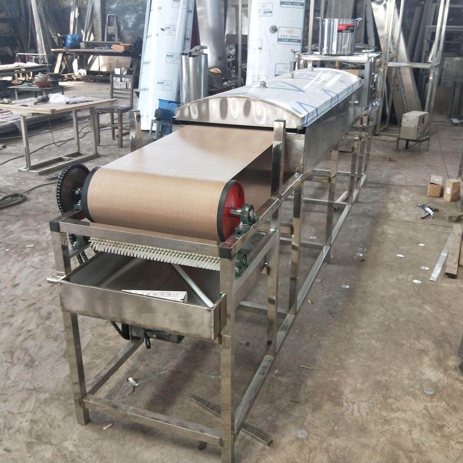 大型数控圆形凉皮机 商用蒸汽式