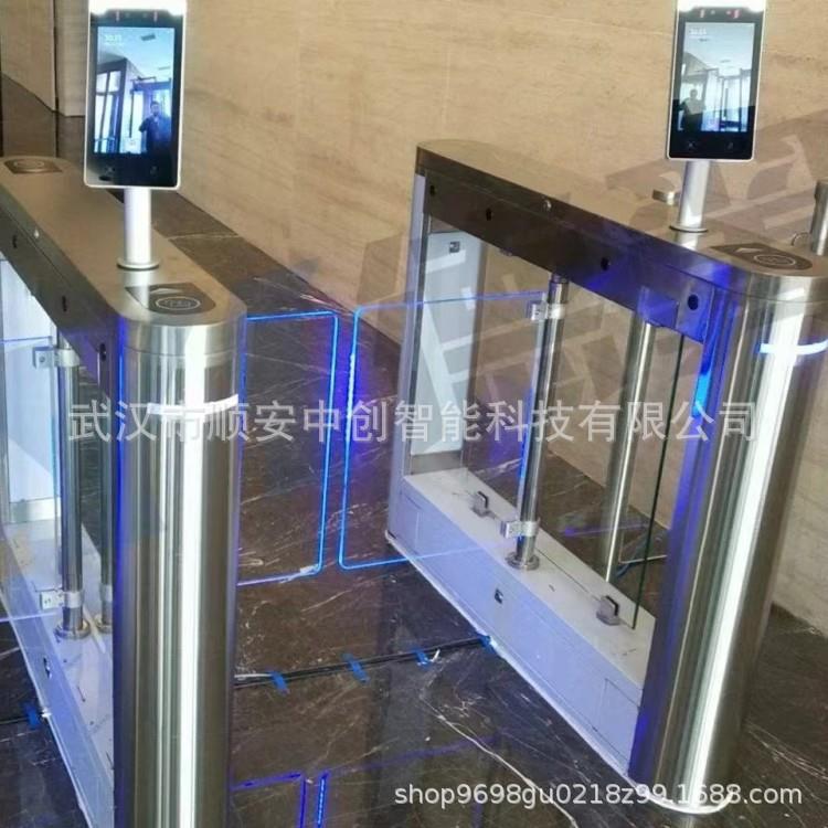家武汉厂872闸直销智能摆闸人行通道刷卡门禁出口机入会员制管理