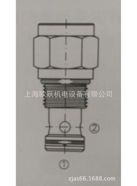 CVFP-16-N-0-005-015-030-060-120液压阀插装单向阀