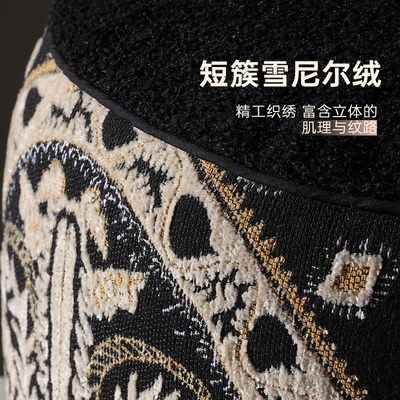 坐墩客厅榻榻米坐垫家用地毯懒人沙发地上看书法式坐墩蒲团坐墩套