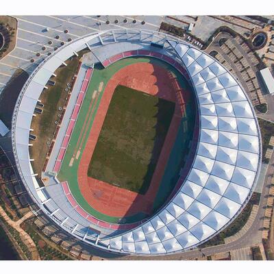 体育场馆膜结构设计施工，大型膜结构场馆，PTFE膜、etfe膜材