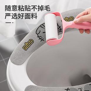 直销xyt马桶盖家用通用加厚零件配件坐便圈可爱座便器盖坐垫 新款