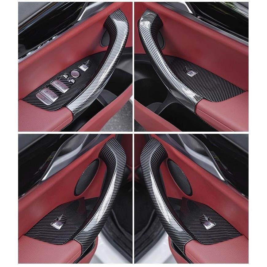 适用于18-23款BMW新x3ix3车门内拉手x4门内侧门把手内饰碳纤改装