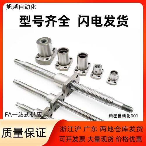 滚珠丝杆BSS BSSE2005 2010 2020-200 250 300 350 400 450 500