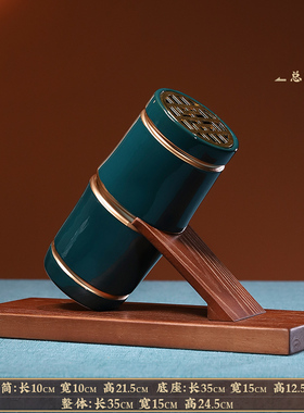 极速新中式陶瓷葫芦摆件《福禄y》家居饰品酒柜书房玄关客厅装饰