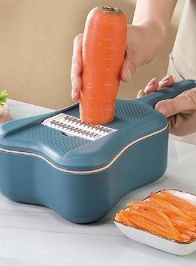 极速Mualtifunctional Grater Violin Shape Vegetable Cutter Gr