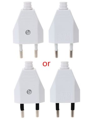 极速2 Pcsd German Type European 2 Pin Plugs Network Cables 2