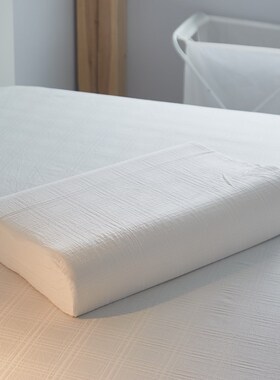极速A类纯棉乳胶枕套40cmx60cm全棉记忆枕套50xS30儿童白色乳胶枕