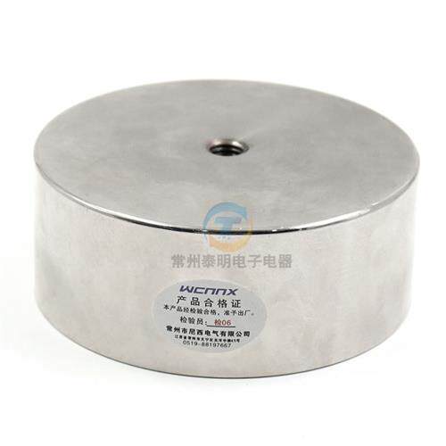 新品厂促Pc10040强吸力电磁铁150kg公斤牛电吸盘式直流DC24V电吸