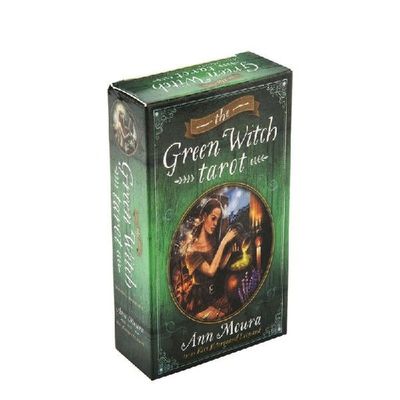 极速78pcs The Green Wirtch Tarot Cards Deck Party Board Game
