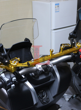 极速适用钱江鸿150ADV车把平衡杆QJ150ADVP改装手机导航多功能扩