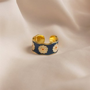 Flower Wreath Rings 极速Fashion Women Style for .Punk Korean