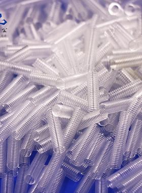 新品玻璃弹簧 玻璃仪器 层析柱 精馏柱填充料 填料 4mm2Z00g/包