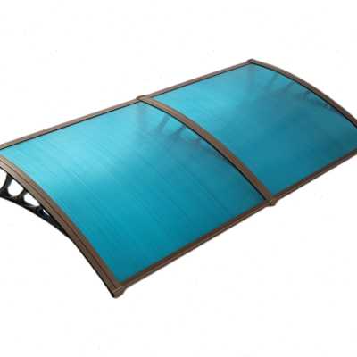 极速销JTM包邮塑钢支架户外遮阳棚阳光板L无声雨棚窗户挡雨篷露阳