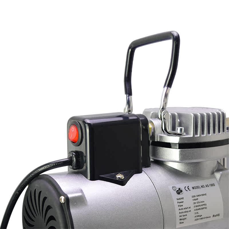 极速施邦德小型家用气泵空压机迷你气泵220V可携式静音Z美术模型