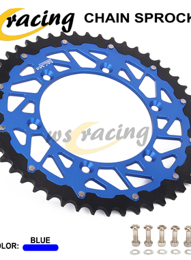 极速适用YZ426F/TT-R2p30/YZ400/WRF/NX/WR/250R/R后牙盘CNC链轮