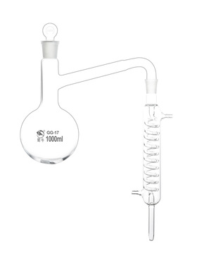 新品蒸馏装置 蒸馏器 蒸馏烧瓶 实验室250 500 M1000 2000 ml化学