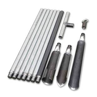 极速深坑挖土打桩k人工挖坑神器高强度铁锹挖坑刀土打洞钻土挖坑