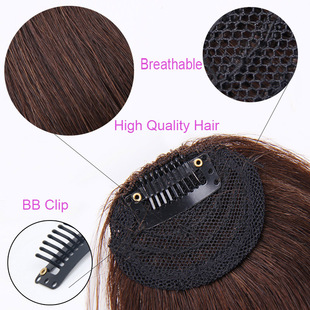 Clips 极速Synthetic Natura FShort Bangs Hair Womens