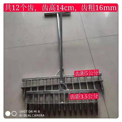 新品+手动农插苗器子松土用神器手工轻便打孔小S型挖土种葱机器叉