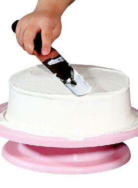 极速Cake Turhntable Stand Round Anti-skid Cake Table DIY