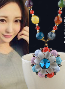 极速胸前挂件挂链搭项链毛衣挂饰休闲女J百送挂绳时尚潮流外套高