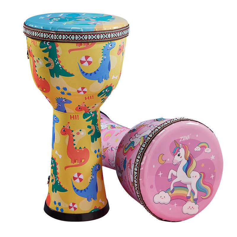 极速非洲鼓儿童幼l儿园专用大8寸小学生手鼓手拍鼓成人初学打击乐