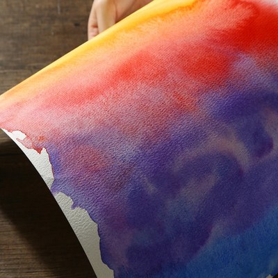 极速Professional Watercolor Gouache PaintingO Paper 20Sheets