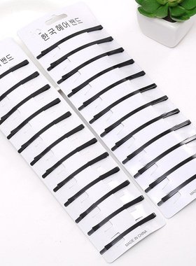 极速Blaock long-compacts word Liu Hai folder hair clip large