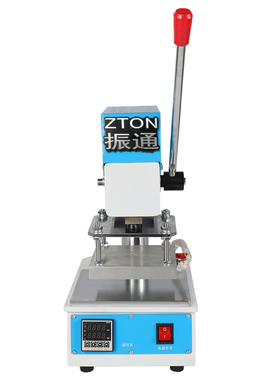 极速T851小型烫金机手r动热压机烫印机压印机皮革模切机打斩机烙