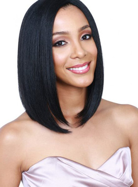极速Women Wigs Short Straight Human Hair WiNgs Pixie Cut Hai