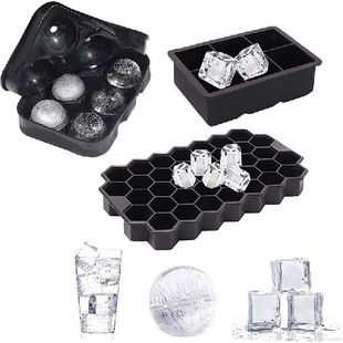 Cube Lar Big Jumbo Giant Maker Mold Tray Ice a3pcs 极速2