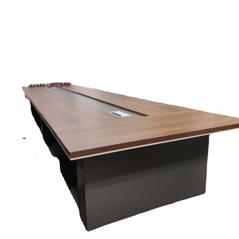 新品办公家具新款长方形办公x桌子会议桌长桌简约现代会议洽谈桌