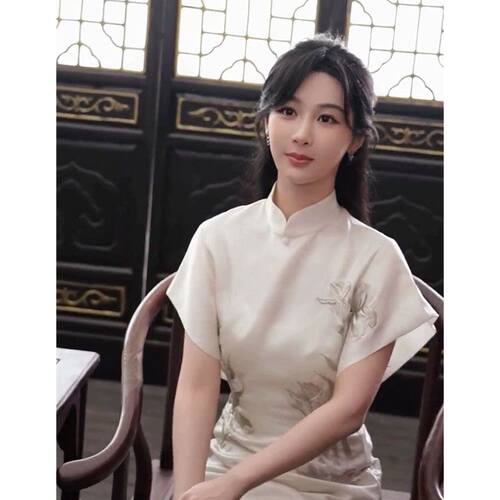 杨紫明星同款新中式国风