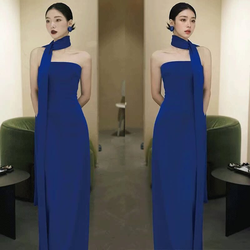 法式敬酒服新娘礼服高端轻奢小众出阁宴设计感连衣裙