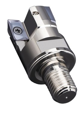 锁牙式铣刀头数控方刀片锁牙头 BuAP300/400R ESE小径刀头ASM07