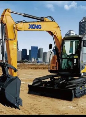 工程机械挖掘机徐工XE75D  55  60  85 K 95D贴纸 蓝色XCMG标志