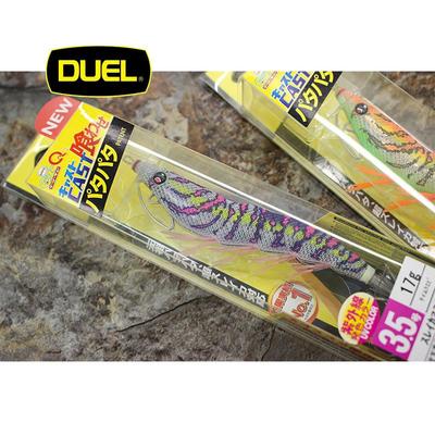 日本杜尔乐DUEL进口木虾软脚虾都路亚假饵夜光爆抽鱿鱼钩乌贼饵木