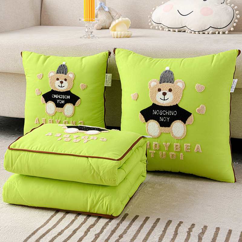 四季新款抱枕被子两用办公室午休枕头二合一汽车靠枕多功能空调被