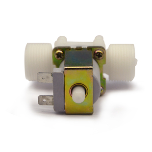 热水器进水出水阀DC12V24VAC220V 四分常开常闭外螺纹电磁阀DN15