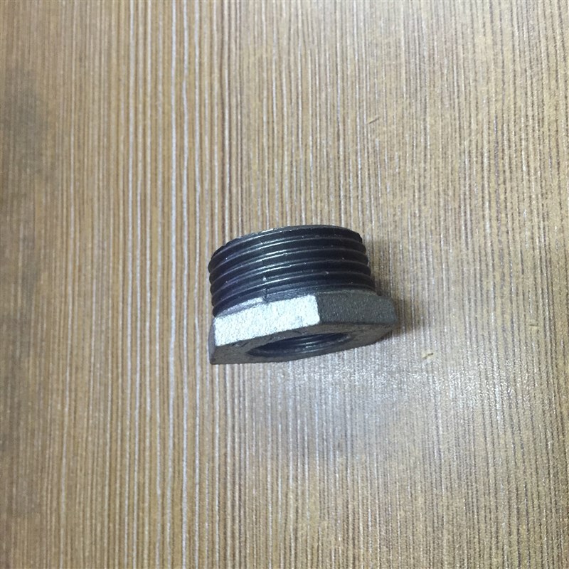 镀锌补芯6*4分内外丝转换接头补申变径管补心DN15 20 25 32 40 50