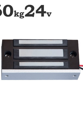 电子门禁迷你60KG磁力锁橱柜电磁锁小型60公斤磁力锁12V24V电控锁