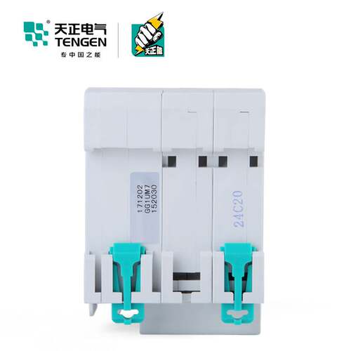 新品天正三相f马达专用D型空气开关带漏电保护断路器2P 3P漏保32A