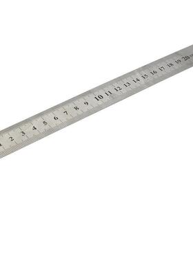 极速厂钢尺加厚钢板长尺15203B0C不锈钢直尺双面刻度测量工具销