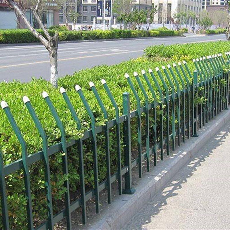 极速草坪a锌钢护栏铁艺围栏 花园草坪花池绿化护栏 庭院栅栏室外